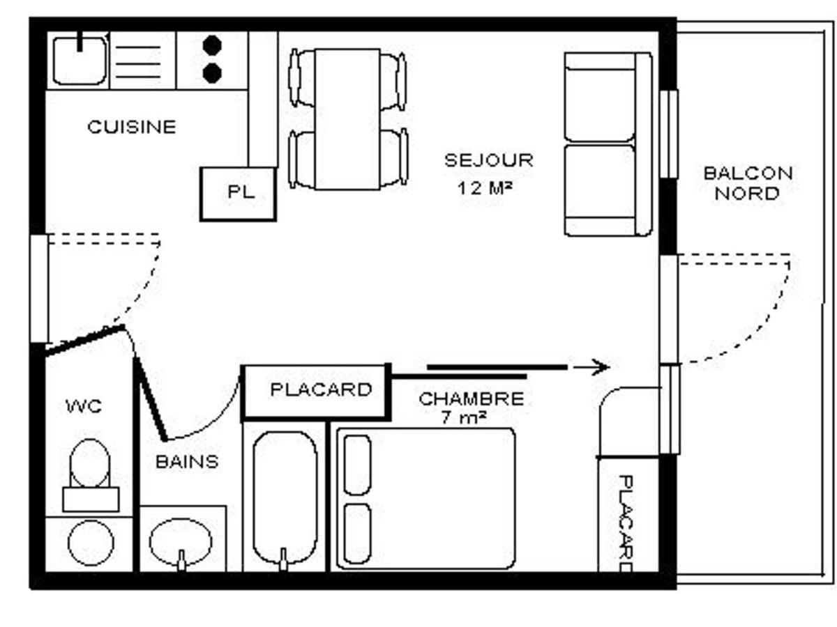 Appartement Cosy 4 Pers, Balcon, Draps Fournis, Casier A Ski, Wifi, Pied Des Pistes - Fr-1-508-162 Termignon Exterior foto